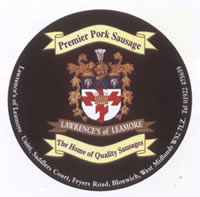 Lawrences of Leamore - Lawrence Meats Quality Premier Pork Sausages, Bloxwich, Walsall, West Midlands, Lawrence butchers, Cumberland Pork Sausages, Pork and Leek Sausages, Pork and Garlic Sausages, Pork and Herb Sausages, Pork and Tomato Sausages, Best Pork Sausage, finest sausage meat, herb sausages, sausage manufacturer, premium pork sausages, tony Lawrence meats, Catering made with only Pure Pork